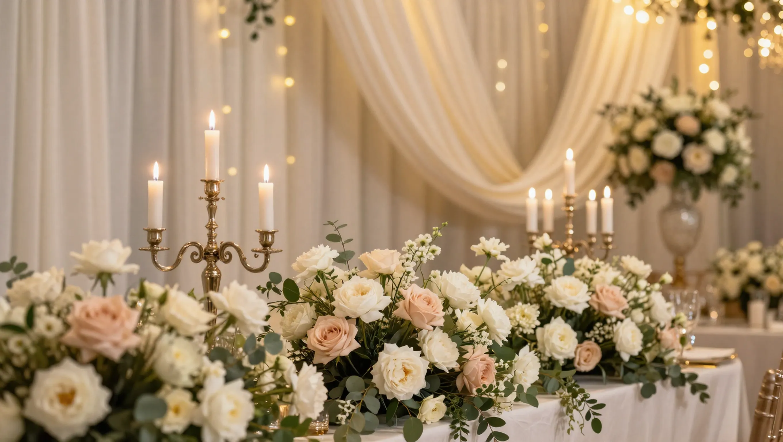 🎨 დეკორაცია და დიზაინი – იდეალური ატმოსფერო თქვენი საქორწილო დღისათვის